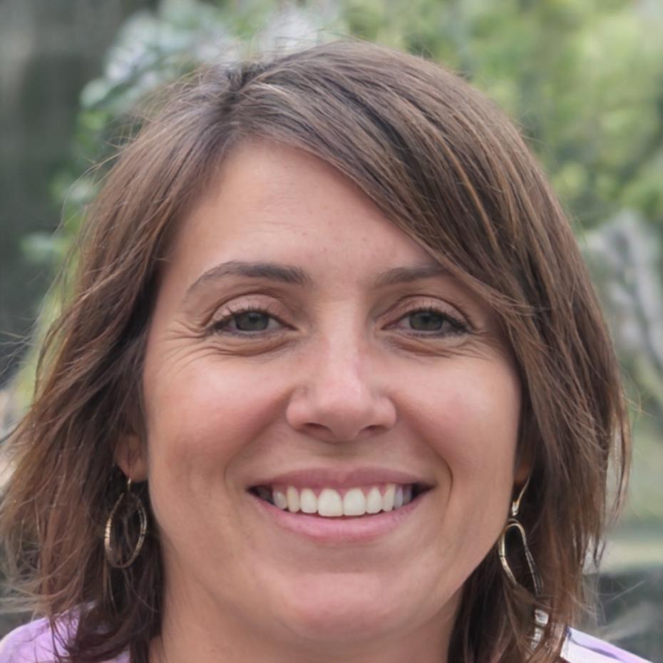 Portrait of testing coordinator explaining process to client